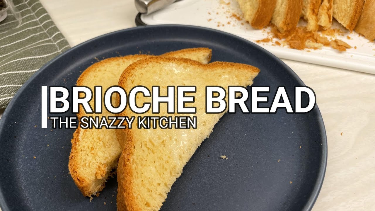 Brioche Bread in a Bread Machine