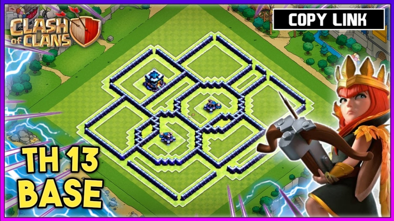 BASE TH 13 COC | TH 13 BASE LAYOUT | TH13 LAYOUT 2026 | CLASH OF CLANS