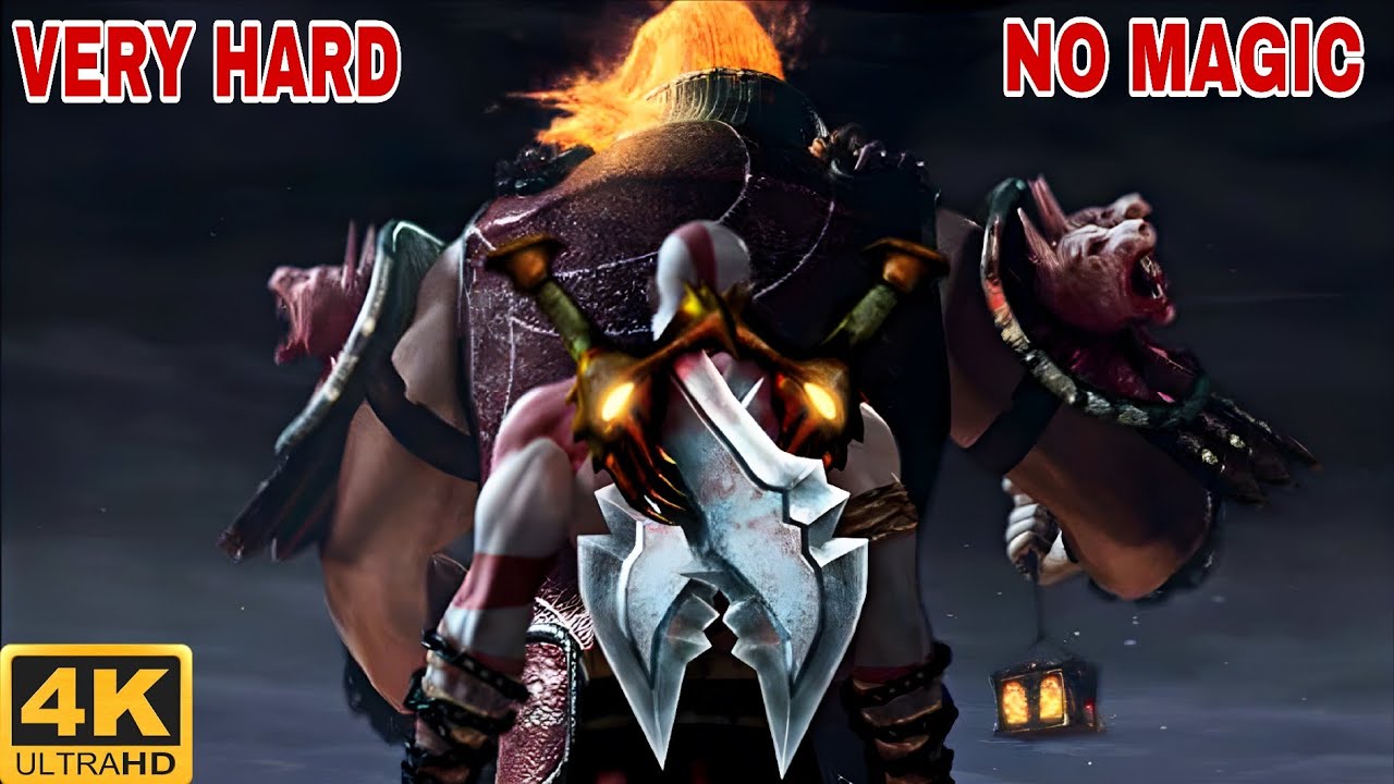 GOD OF WAR 1 Финальный бой с боссом Кратосом против Ареса (ОЧЕНЬ СЛОЖНЫЙ) Предметы не используютс...