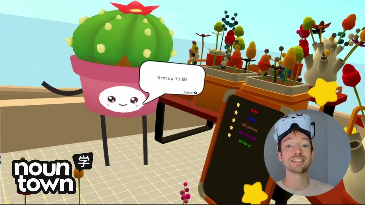 Noun Town: VR Language Learning - the best new way to learn a foreign language?