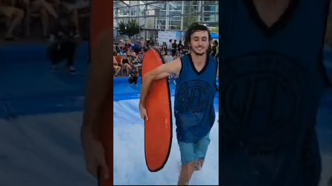 Pro Standup best trick contest at Epic Waters Grand Prairie 2022 FlowRider World Championship