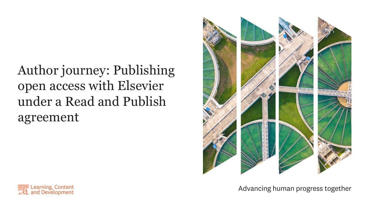 Author journey: Publishing open access with Elsevier under a Read and Publish agreement