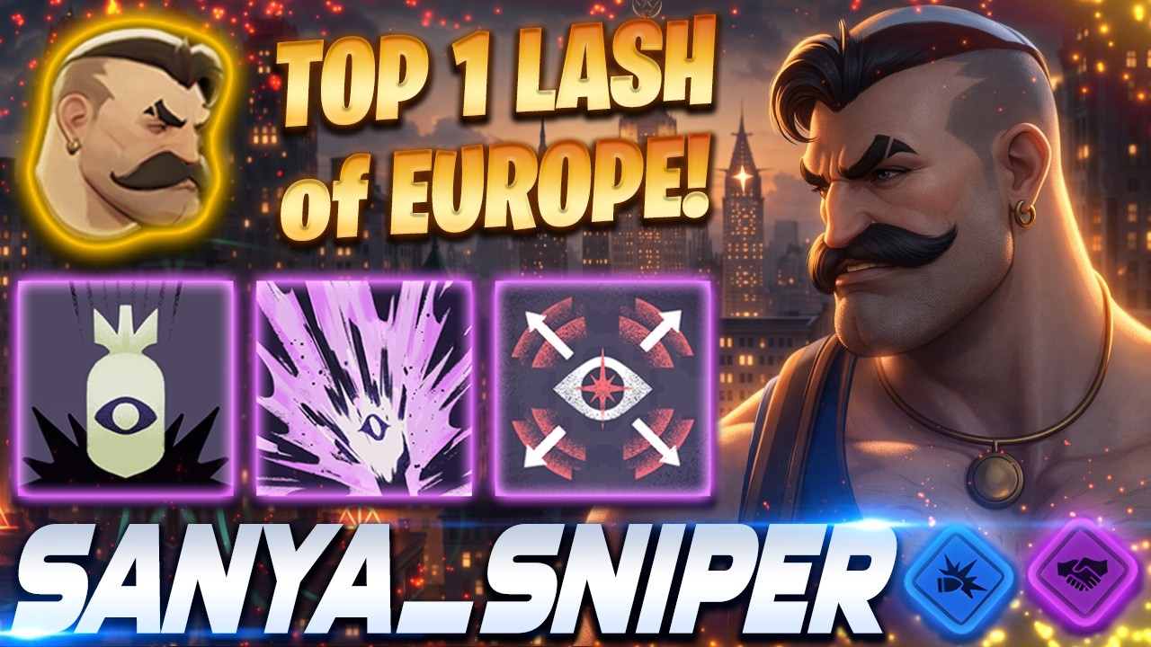 Sanya_Sniper TOP 1 Lash of EUROPE! - Deadlock Pro Gameplay & Guides [Watch & Learn]