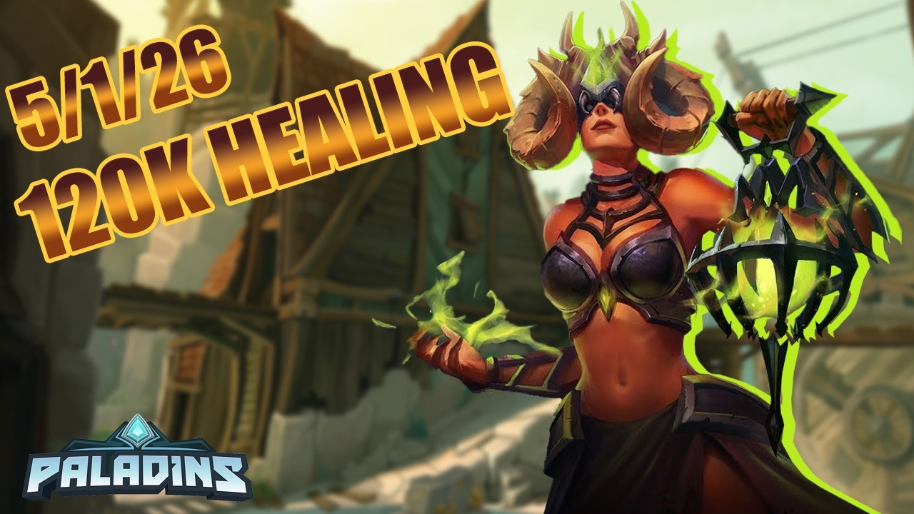 Seris Healer - 5/1/26 | 120k HEALING | 39k DMG - Paladins #39