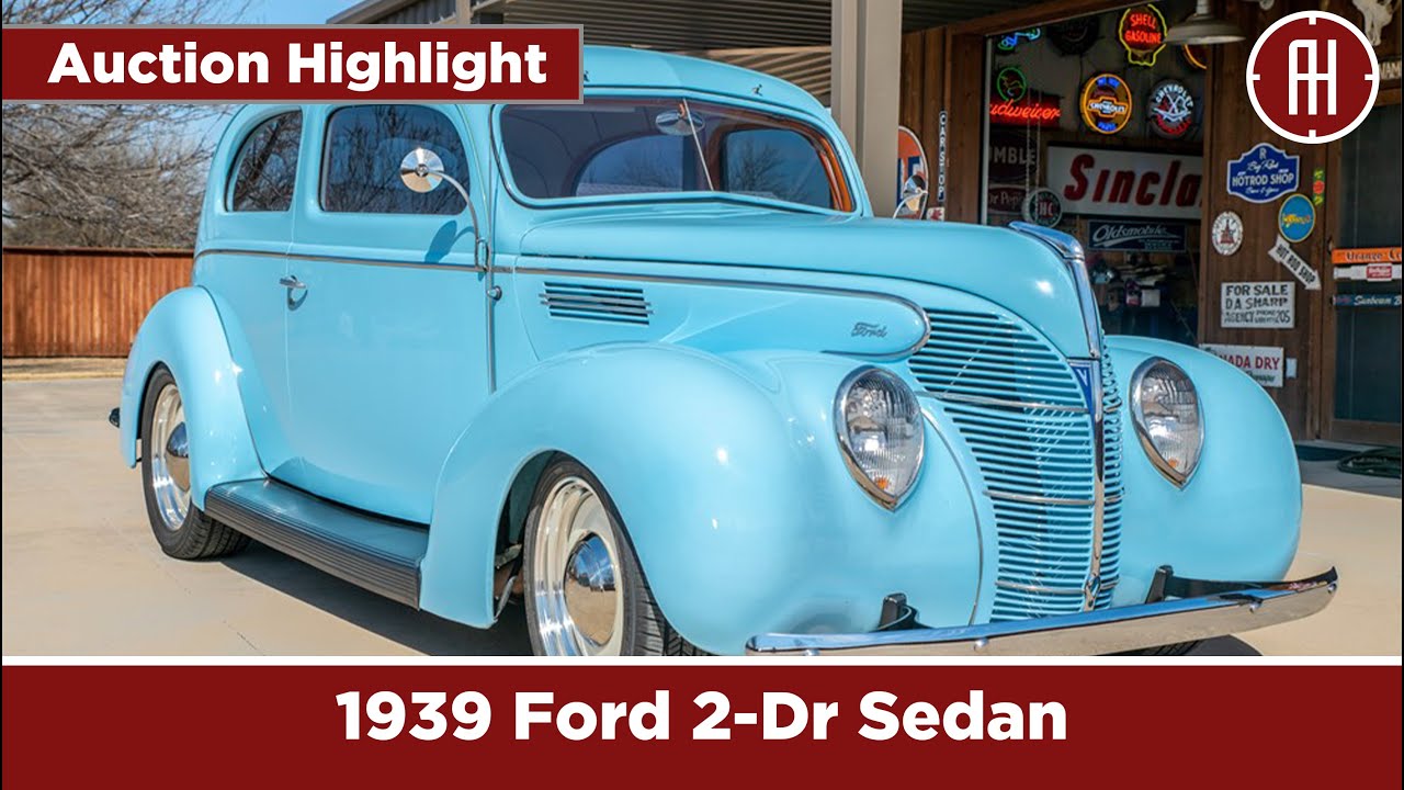 AUTOHUNTER - 1939 Ford 2 Dr Sedan - AUCTION HIGHLIGHT
