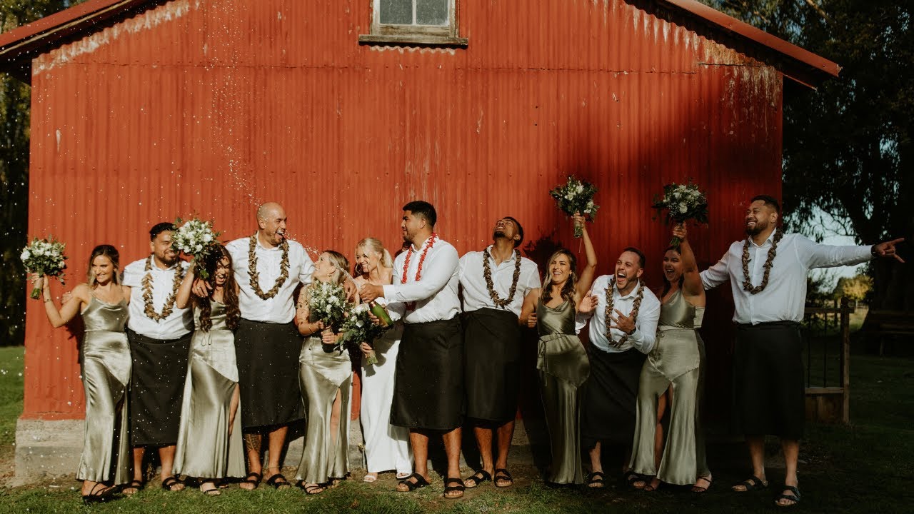 Samoan & New Zealand Cultures Collide At Stunning Larcomb Vineyard Wedding