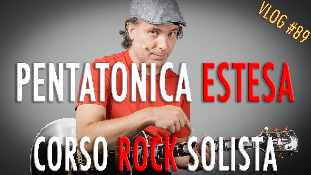 Pentatonica Minore - Box Scala Pentatonica Estesa per Chitarra