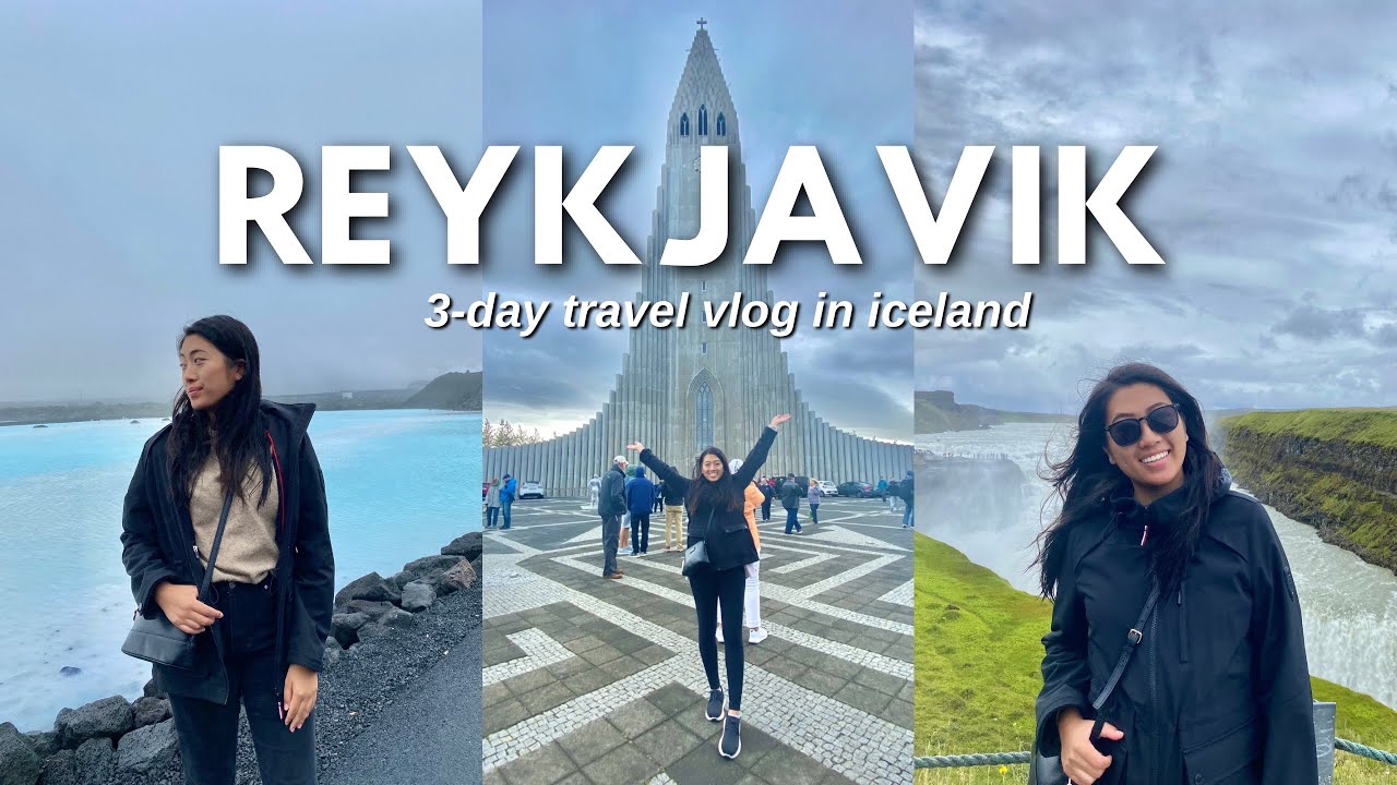 ПЕРВОЕ ПУТЕШЕСТВИЕ В РЕЙКЬЯВИК, ИСЛАНДИЯ 🇮🇸 3-дневный видеоблог о путешествии (Золотой круг, Голу...