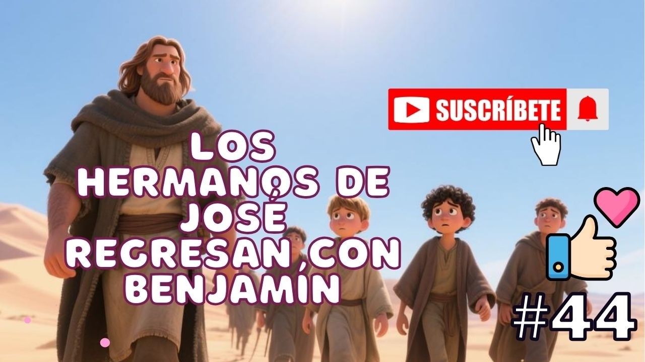 Los hermanos de José regresan con Benjamín 44