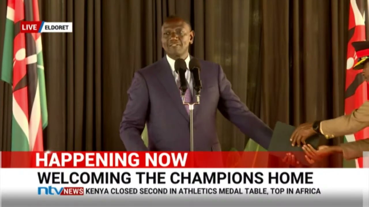 President Ruto: As we honour these heroes, fitting that we do so in Eldoret, the city of champions