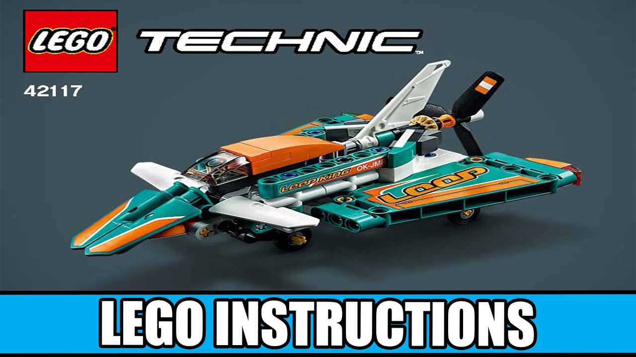 LEGO Instructions – Jet Airplane – 42117 LEGO TECHNIC