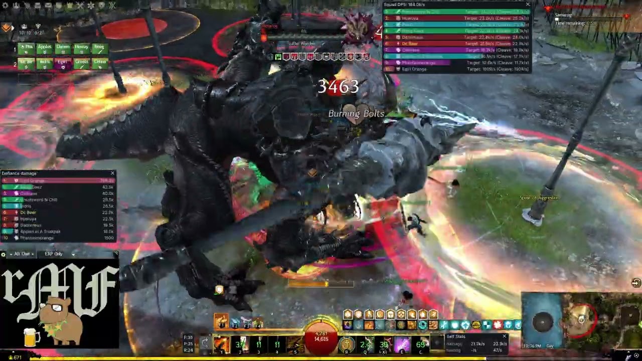 [rMF] Wing 4 Infallible - Elementalist PoV