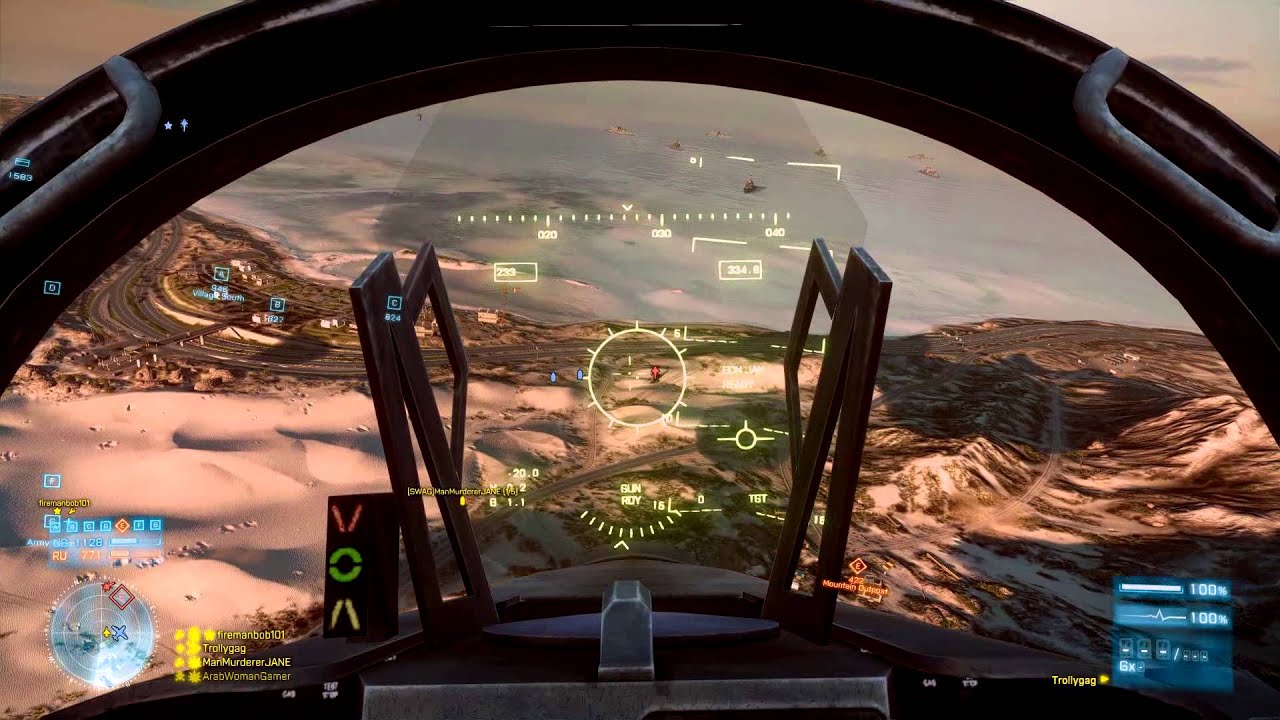 BF3, Jet Kills and Stinger Roadkill