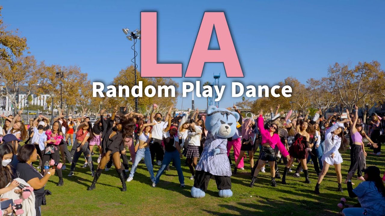 BLACKPINK Random Play Dance with KRUNK 📍LA