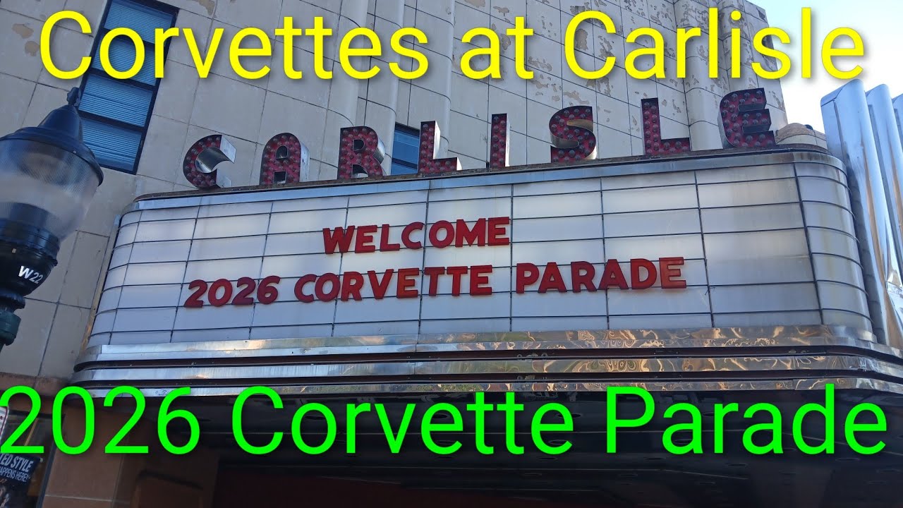Парад Corvettes at Carlisle 2026 @Corvette-Dan #corvette #carlisle