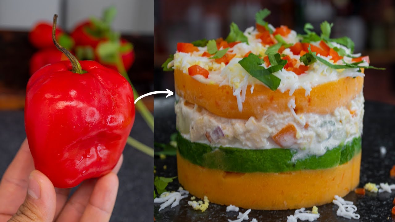 CAUSA DE POLLO Y ROCOTO con Salsa ACEVICHADO en un Toque | Abelca