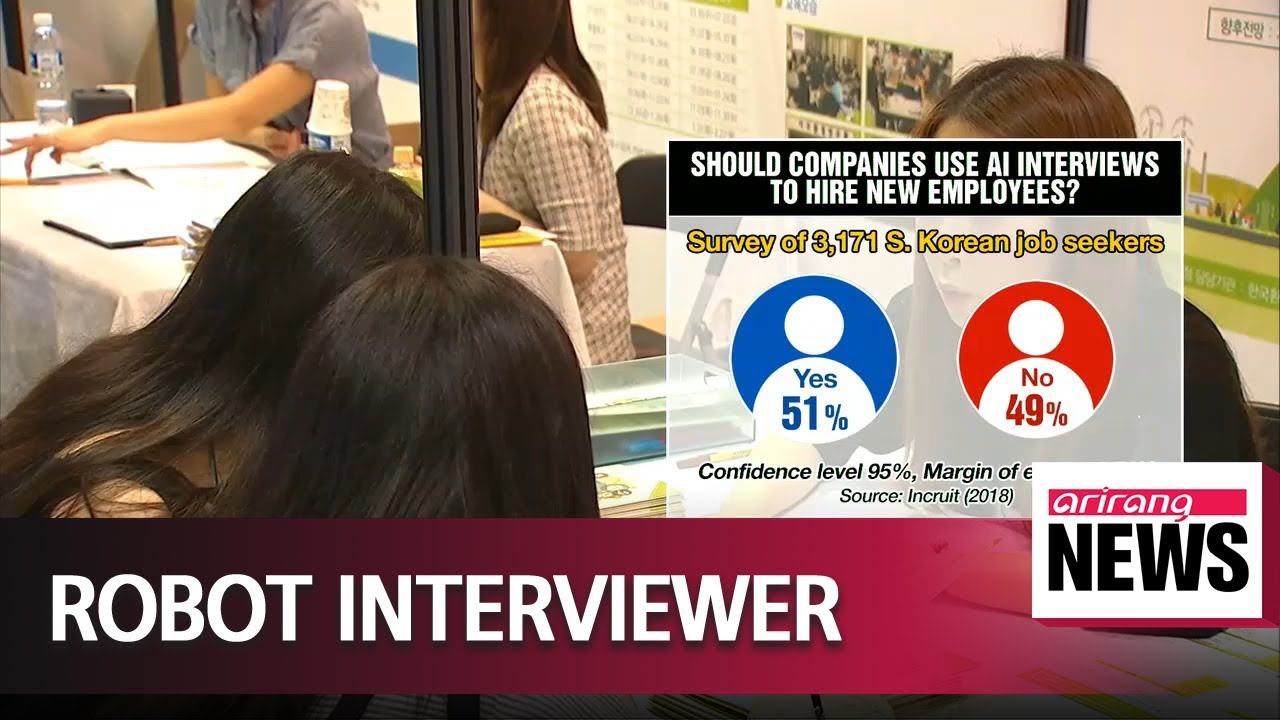 Korean job seekers sit down with AI interviewers