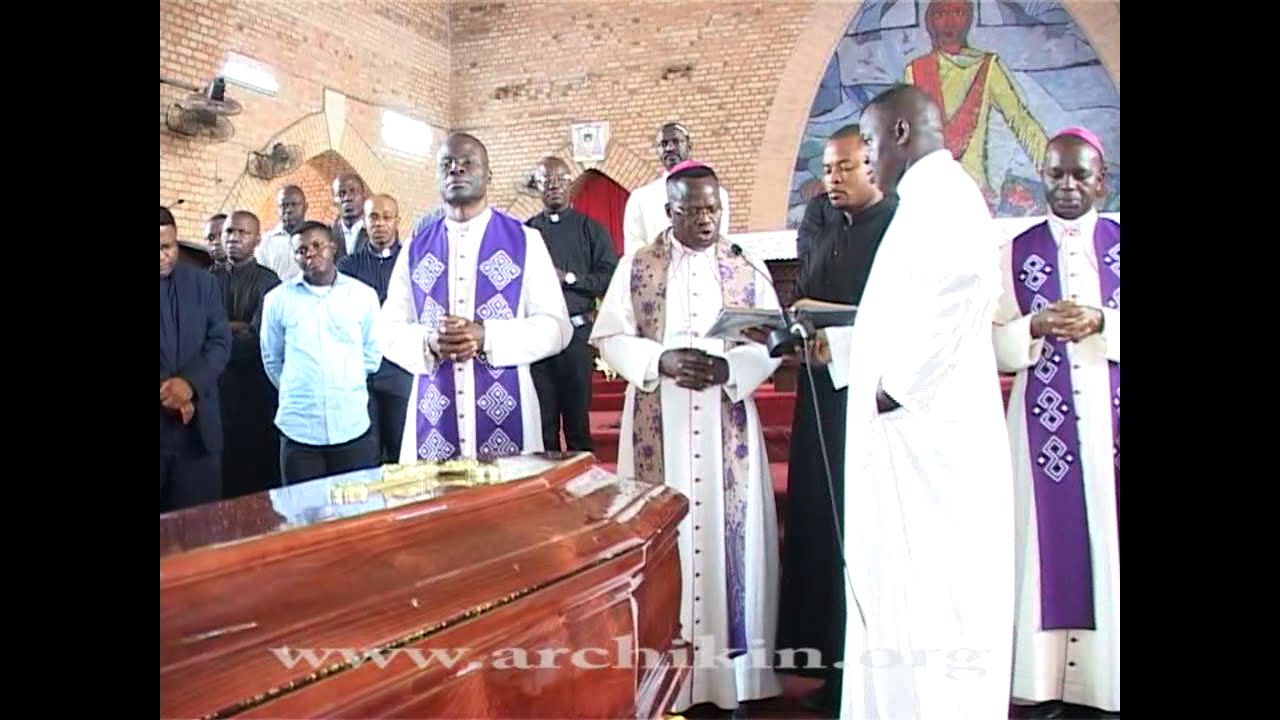 Obséques de l'Abbé Justin NGOLO