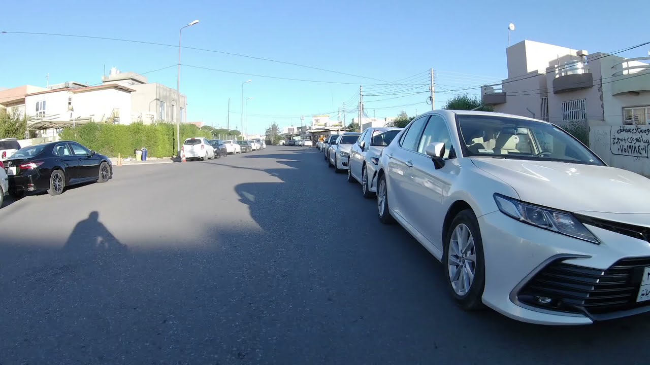 جولة بالبايسكل في منطقة هيران ستي 1 / اربيل