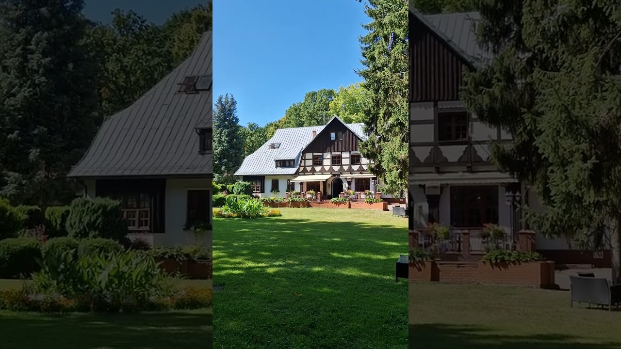 🇵🇱 Dworek w Osiekach #nature #travel #dworek #osieki #wakacje #drzewa #zabytek #wypoczynek #lato