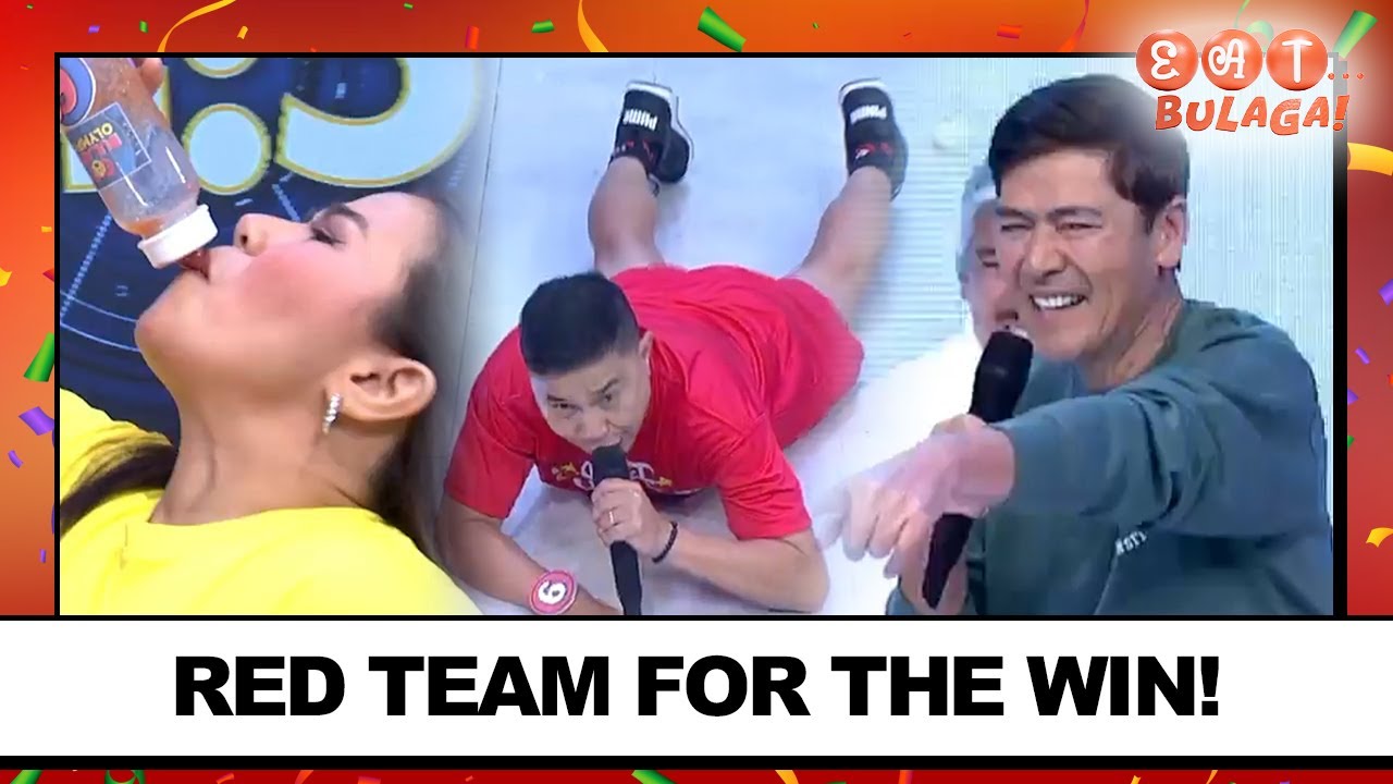 RED TEAM FOR THE WIN! | EAT BULAGA OLYMPICS | Aug. 03, 2024