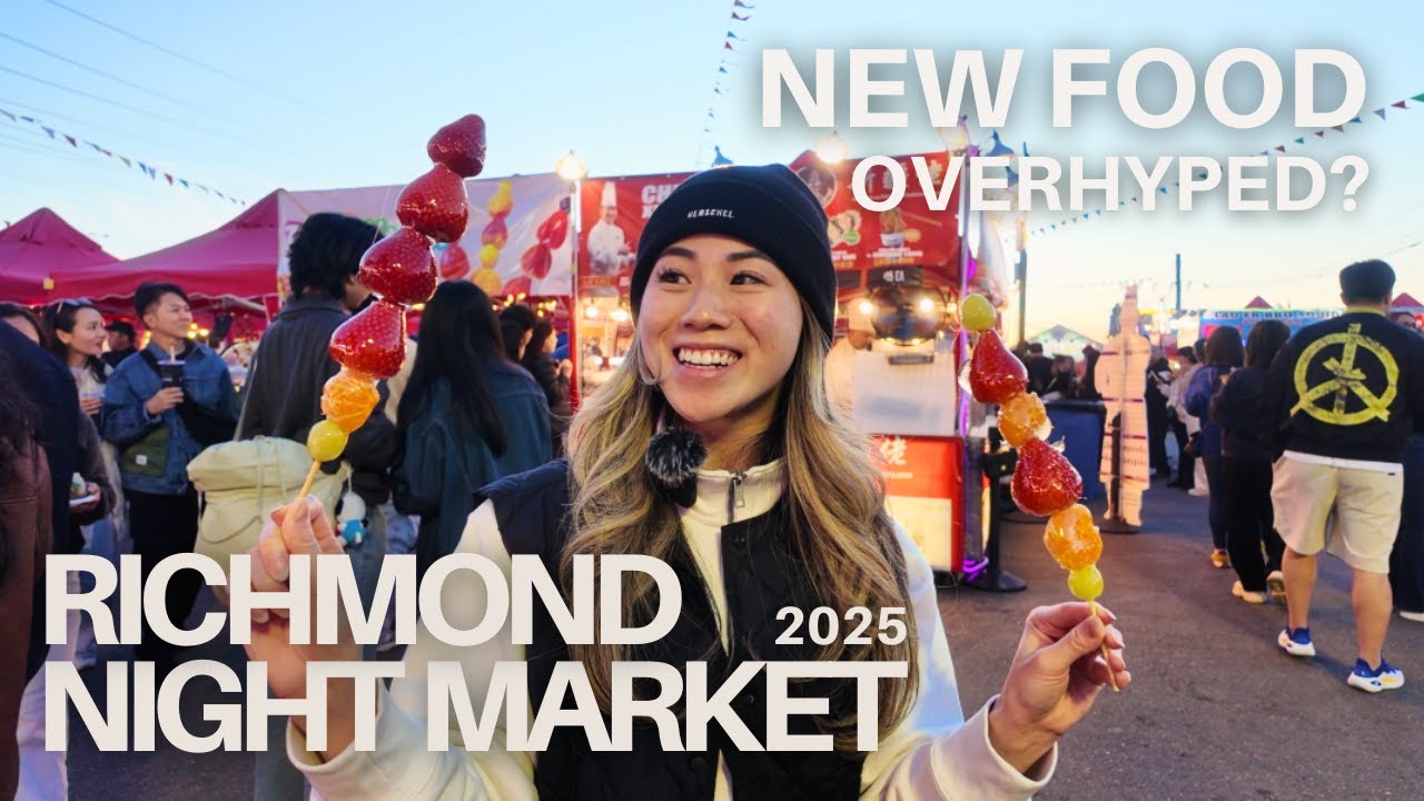 RICHMOND NIGHT MARKET 2025! Worth it or not?