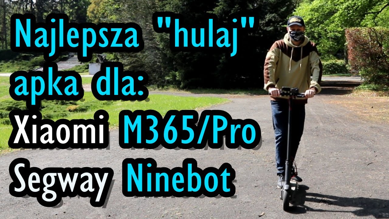 Aplikacja dla Xiaomi M365 / Pro i Segway Ninebot (modele w opisie)