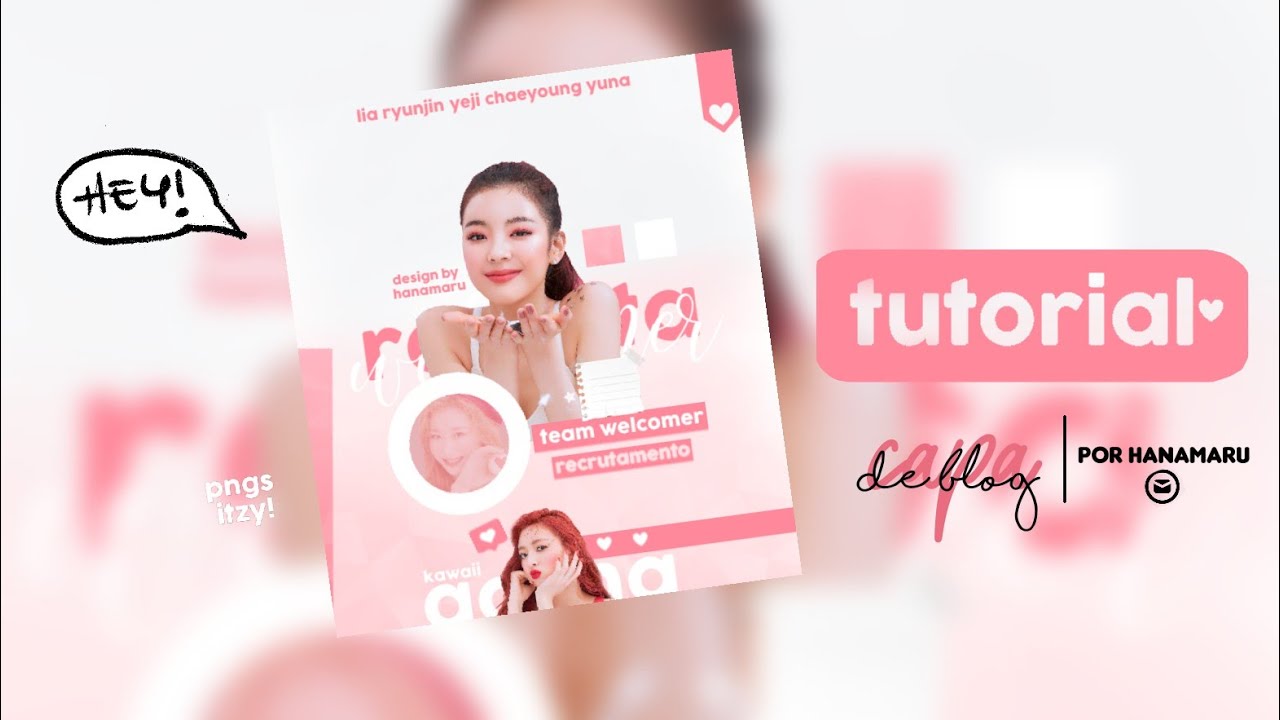 #O6 | ᨳ՚՚ tutorial • capa de ‘blog’ 📝՚୨୧