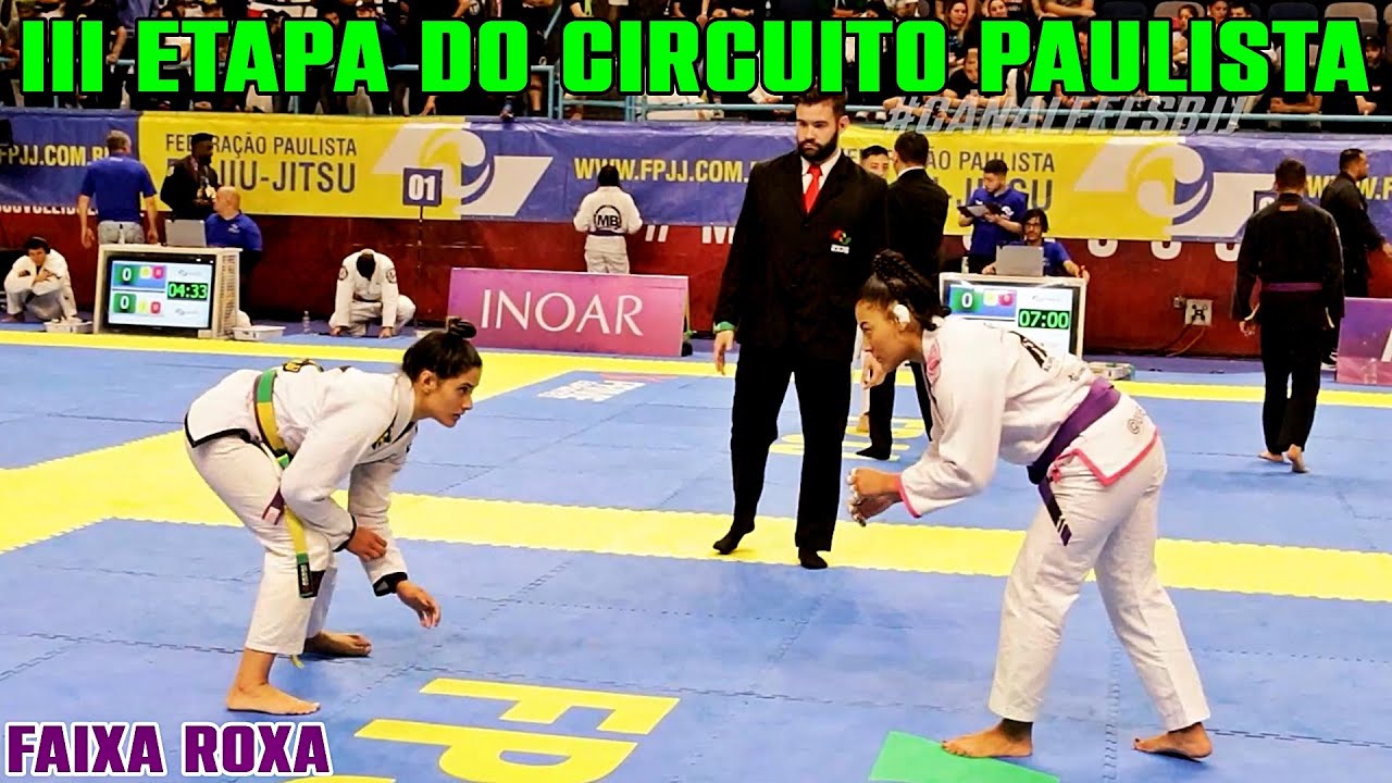 Jiu Jitsu - Feminino - Faixa Roxa - III Etapa do Circuito Paulista - 2022 - FINAL