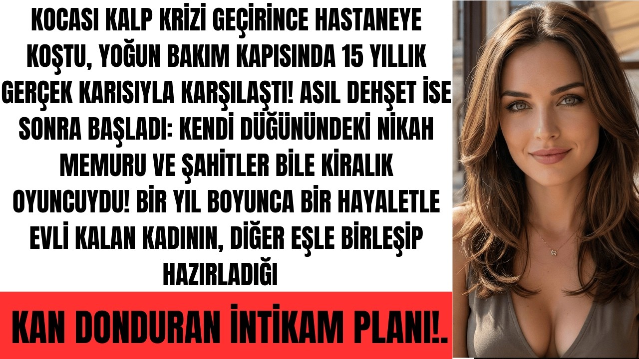 KOCAM KALP KRİZİ GEÇİRDİ, HASTANEDE 15 YILLIK KARISIYLA KARŞILAŞTIM!