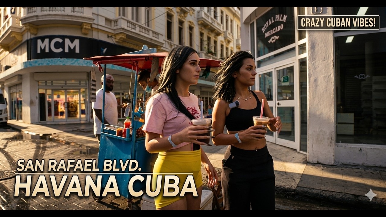 Havana Cuba San Rafael Street Tour