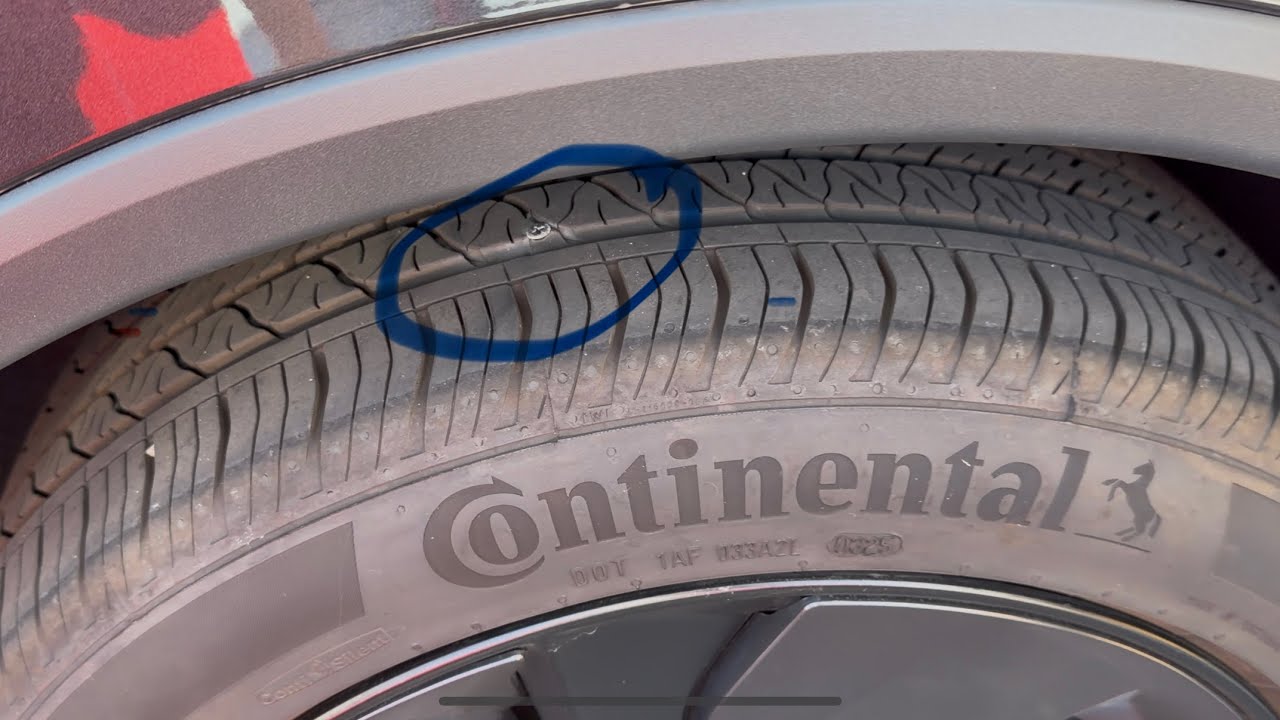 Model Y juniper got flat tire from Las Vegas