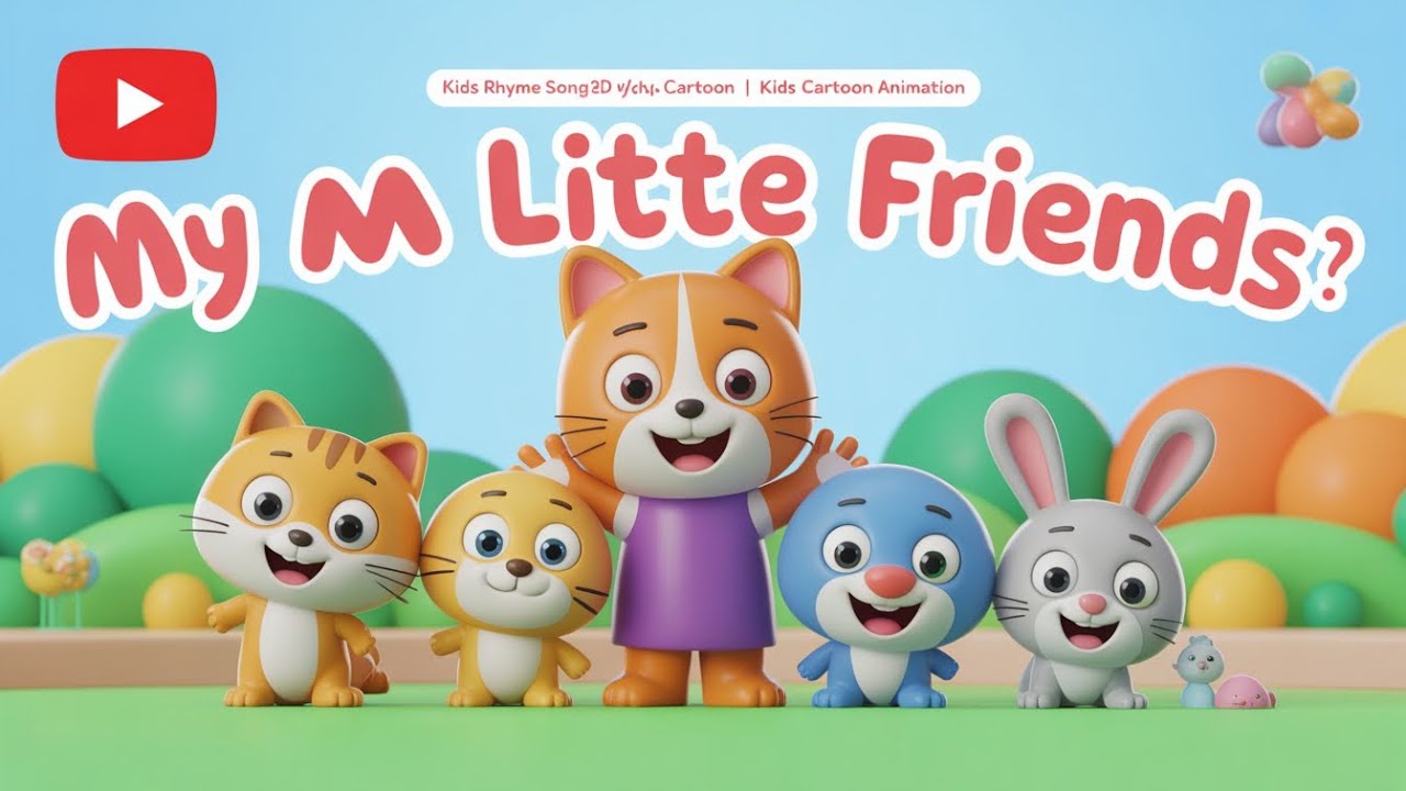 My little friends | Nursery rhymes for toddlers 