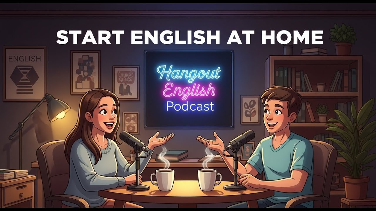 NO CLASS. NO TEACHER. JUST ENGLISH AT HOME |English Conversation