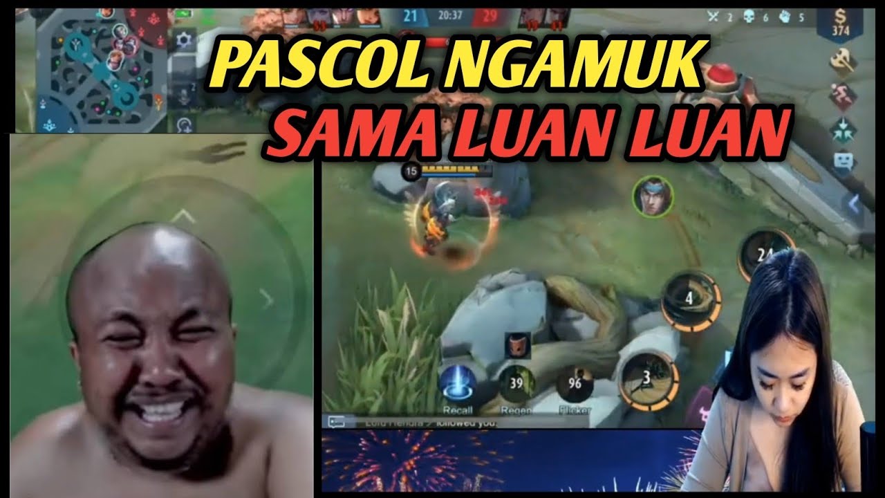 Pascol ngamuk sama Luan Luan | mlbb