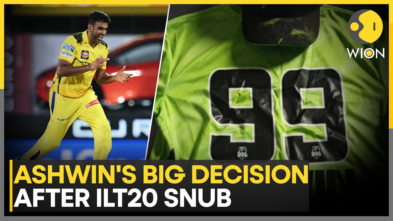 Ashwin to Play Entire BBL Season After Going Unsold in ILT20 Auction | WION SPORTS