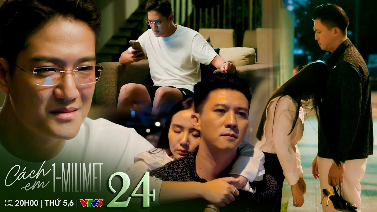 Cách em 1 milimet tập 24 | Nghiêm đắc ý khi nhận được clip Viễn cõng Ngân đi trên đường
