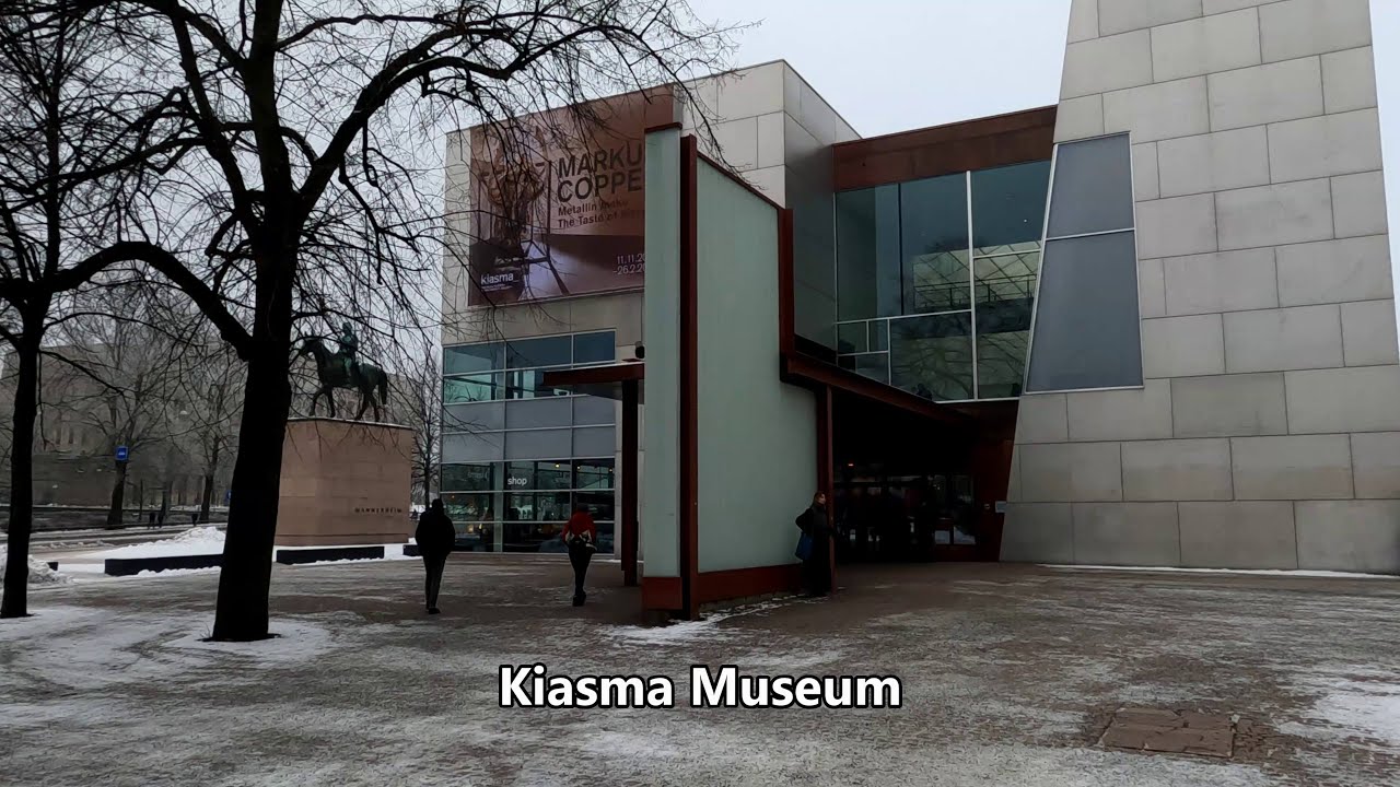 Visiting Museum of Contemporary Art Kiasma in Helsinki