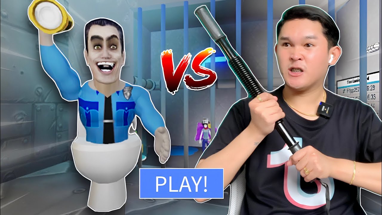 Skibidi Toilet Prison Run sa (ROBLOX) NATAE SI SKIBIDI HAHA
