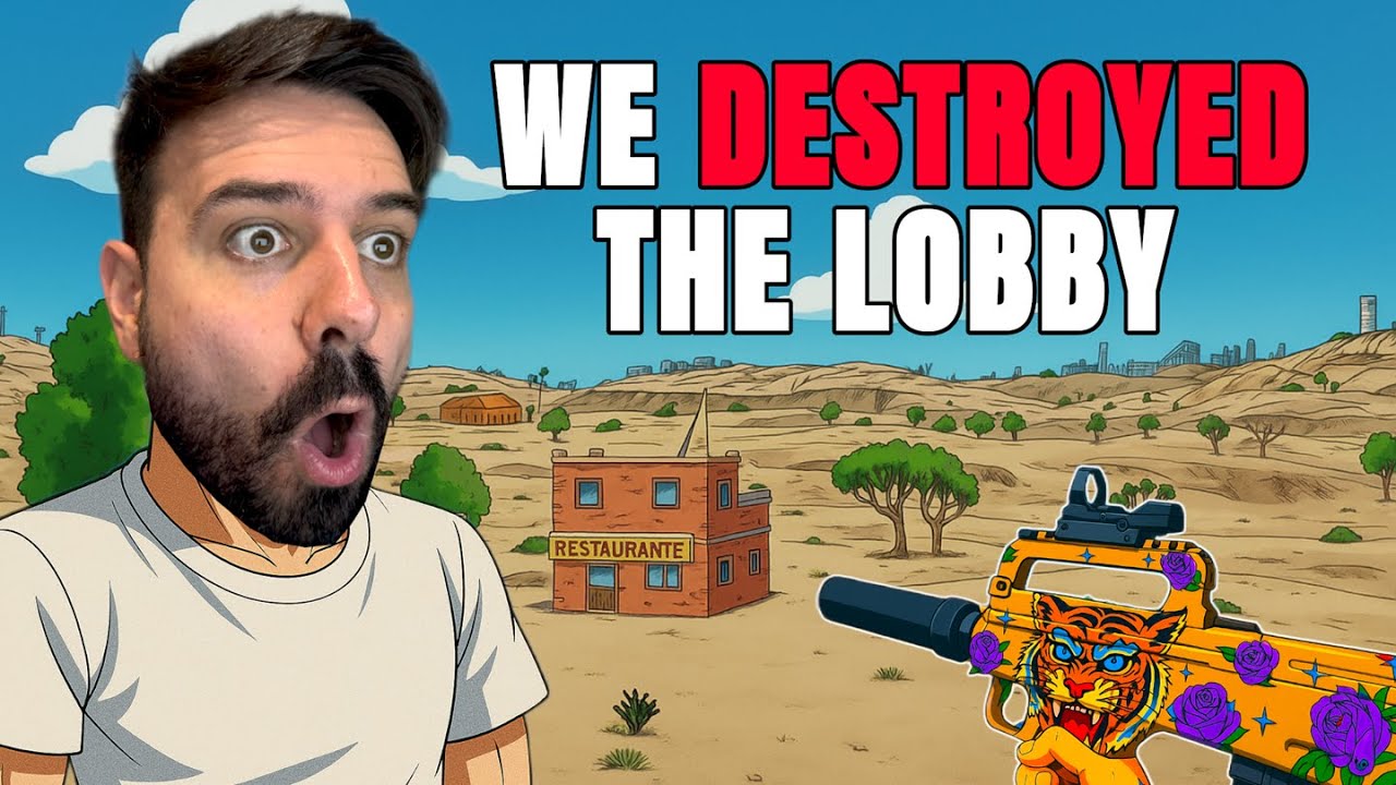 We Terrorized The Lobby With Our Crate Weapons In Miramar Duos! w/ DanucD