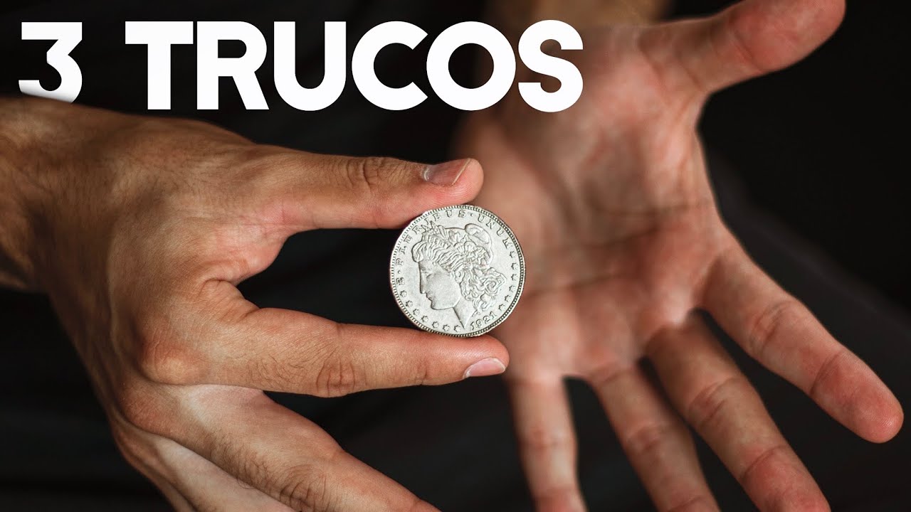 3 TRUCOS DE MAGIA CON MONEDAS