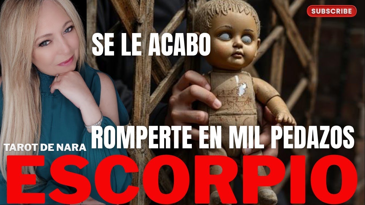 ESCORPIO♏SE ACABO!FUISTE MÁS FUERTE DE LO QUE IMAGINABA! PREPÁRATE PARA CUMPLIR ✌🏼 SUEÑOS!