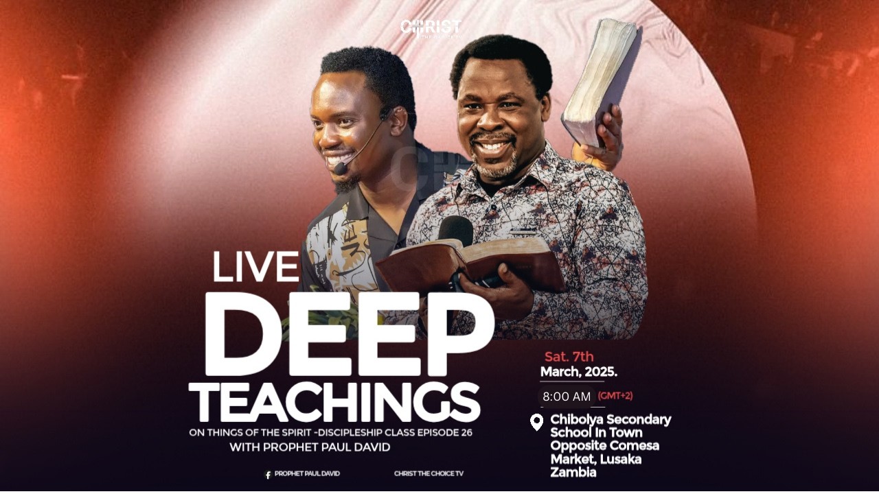 LIVE DEEP TEACHINGS ON THE THINGS OF THE SPIRIT EPISODE 26 #tbjoshualegacy #prophetpauldavid
