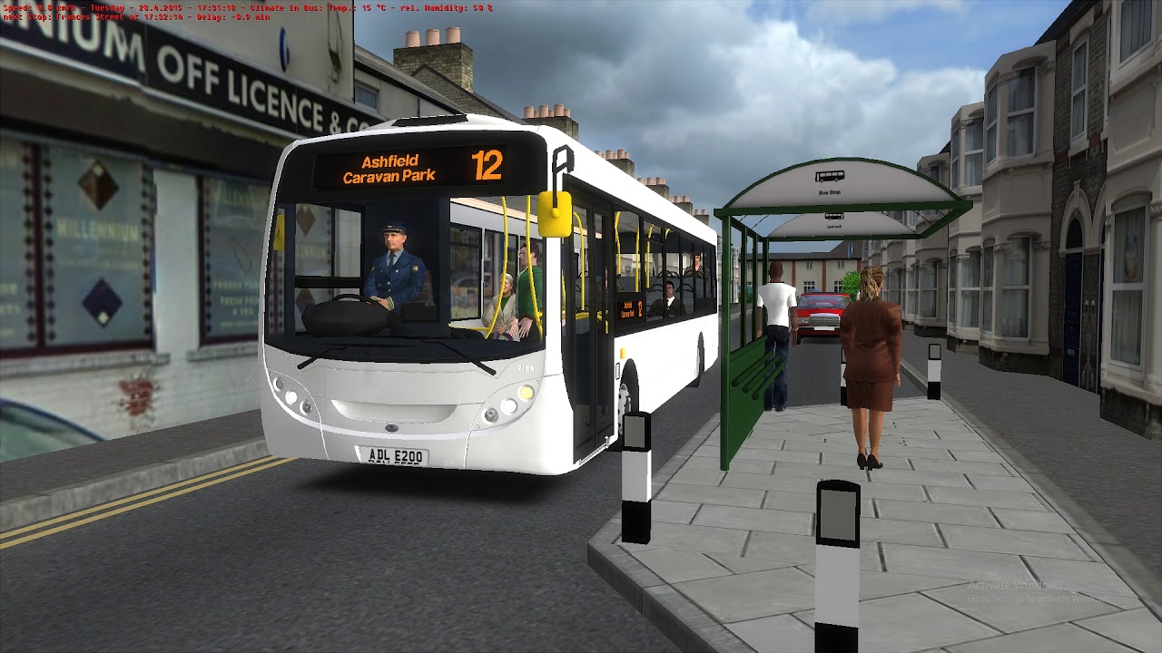 OMSI 2: Enviro 200 (WIP by Lowlander Studios): Scunthorpe 2016: Route 12