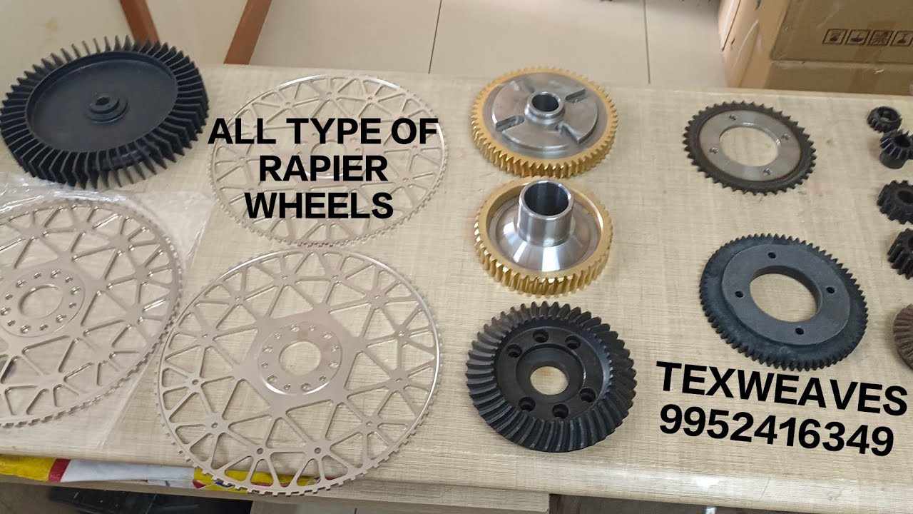 ALL TYPE OF WHEELS AUTO LOOMS SPARES @TEXWEAVES @AZHARRIOGAMING