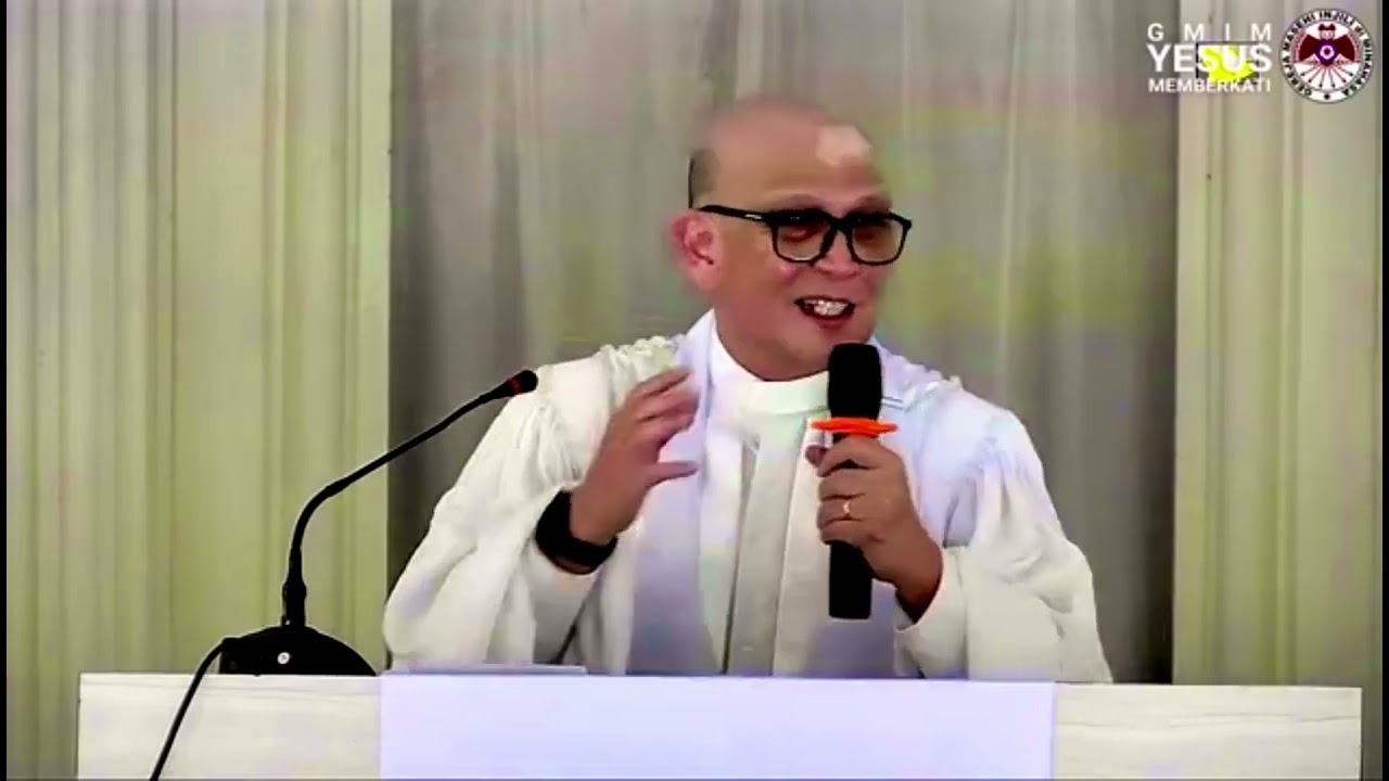 Khotbah Pdt. David Tulaar pada Ibadah Minggu, 21 April 2024, di GMIM Yesus Memberkati Citraland.