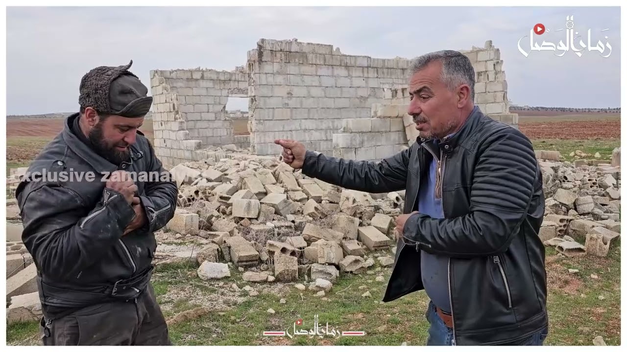 بلدة #الغدفة بعد تدميرها وإزالة أسطح المنازل بالكامل من قبل نظام الأسد ريف #معرة_النعمان