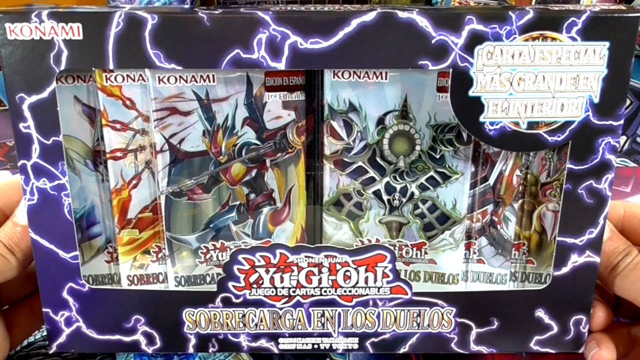 APERTURA DE CARTAS YUGIOH SOBRECARGA EN LOS DUELOS 2020