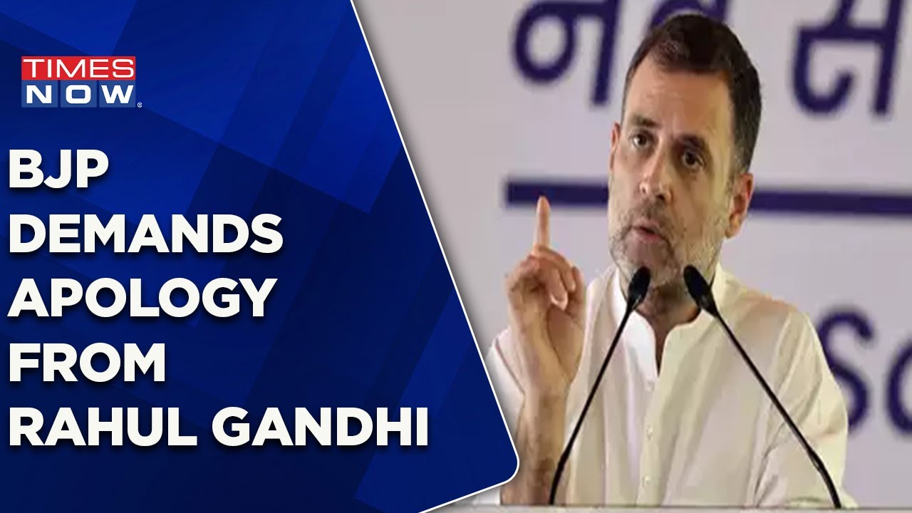 Apologise Rahul Row: BJP Say,' Sorry Or Face Suspension' | After 'Foreign Intervention Charge'