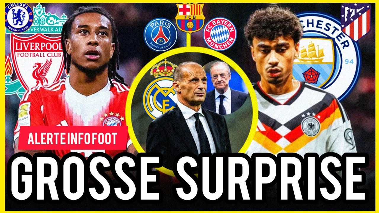 🚨GROS ACTU FOOT : le Real Madrid cr&eacute;e des surprises 😱 Liverpool cible Michael Olise,Man city etc... 